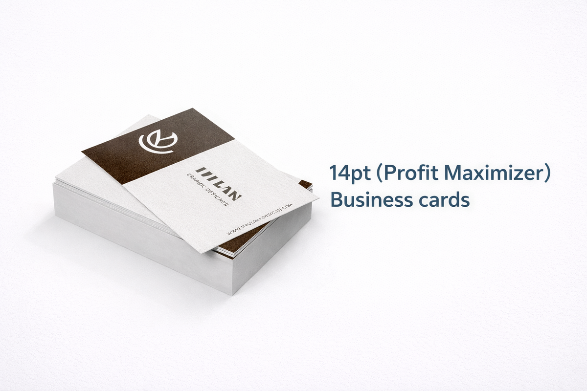 14PT Best Value Business Cards