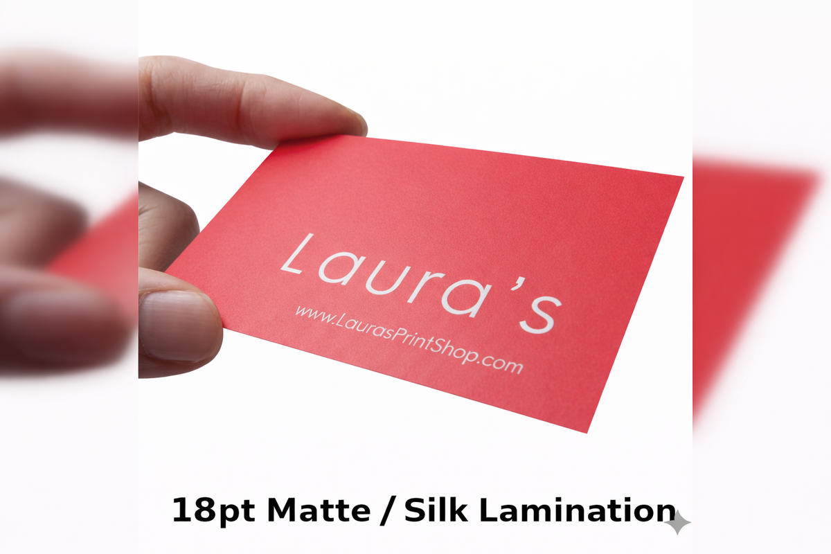 18PT Matte / Silk Laminated