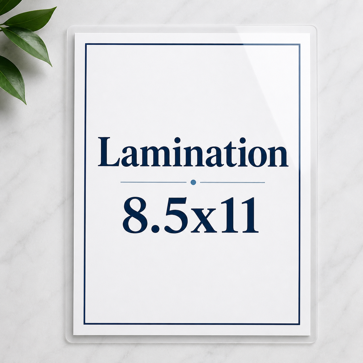5 mil Lamination 8.5x11